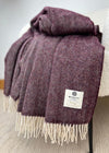 McNutt Berry Herringbone Throw