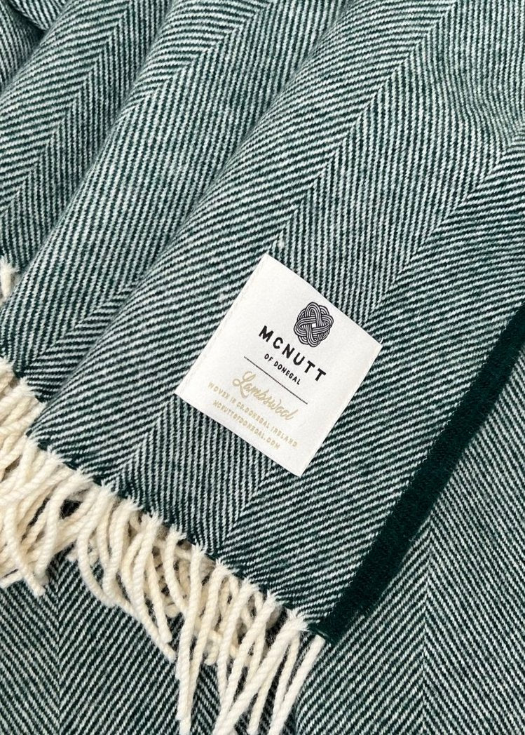 McNutt Supersoft Blanket | Amazon Herringbone