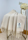 Mcnutt Supersoft Throw | Linen Herringbone
