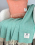 McNutt Herringbone Blanket | Spearmint