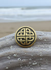 Lee River Celtic Knot Bronze Belt Buckle