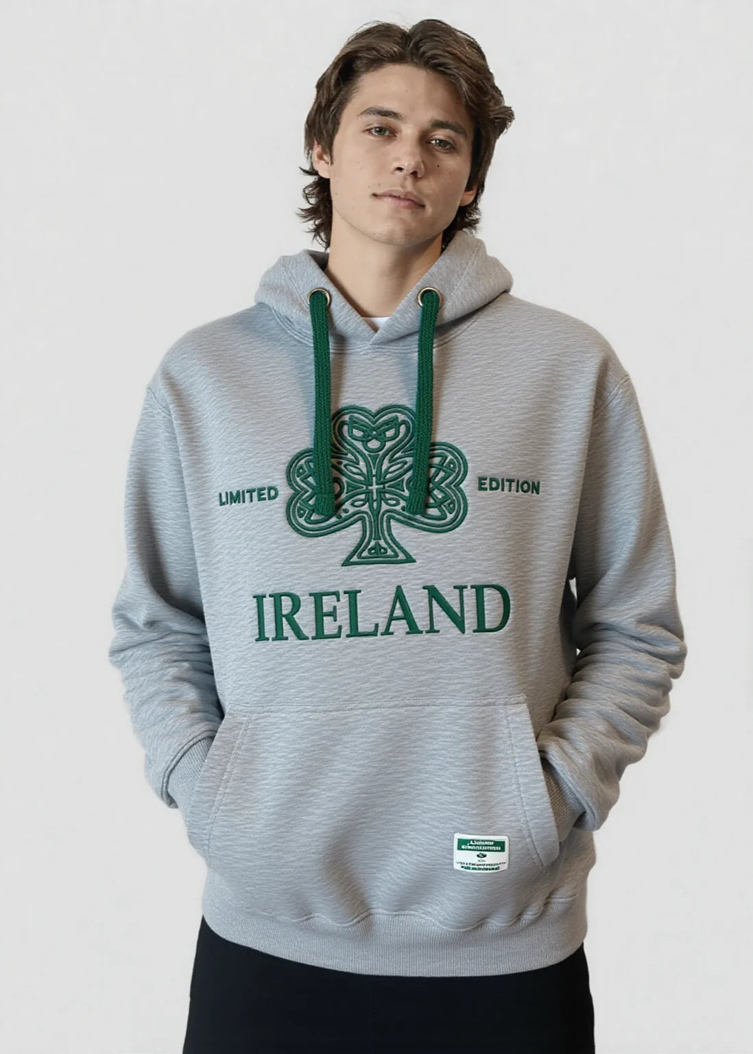 Unisex Ireland Shamrock Hoodie