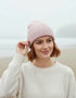 IrelandsEye Chunky Knit Hat | Pink