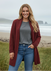 IrelandsEye Women's Kilcoole Coatigan | Sable Marl