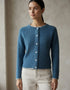 Gilet Killiney pour femme IrelandsEye | Bleu port