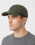 Irish Tweed Baseball Cap - Green Herringbone | Premium Kerry Wool