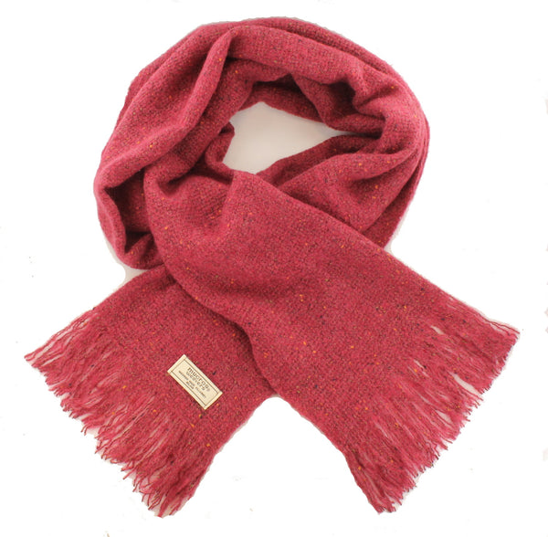 Mucros Raspberry Islander Scarf