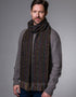 Mucros Islander Scarf | Dark Mix | Made in Ireland