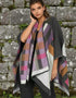 Jimmy Hourihan Shawl With Colour Blocking