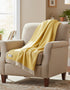 John Hanly Cashmere Merino Throw - Yellow