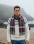 John Hanly Merino Scarf | Multi Colour
