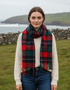 Écharpe en laine d'agneau John Hanly, tartan Kilgore