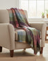 John Hanly Mohair Throw - Watercolor Monet - Premium Irish Blanket