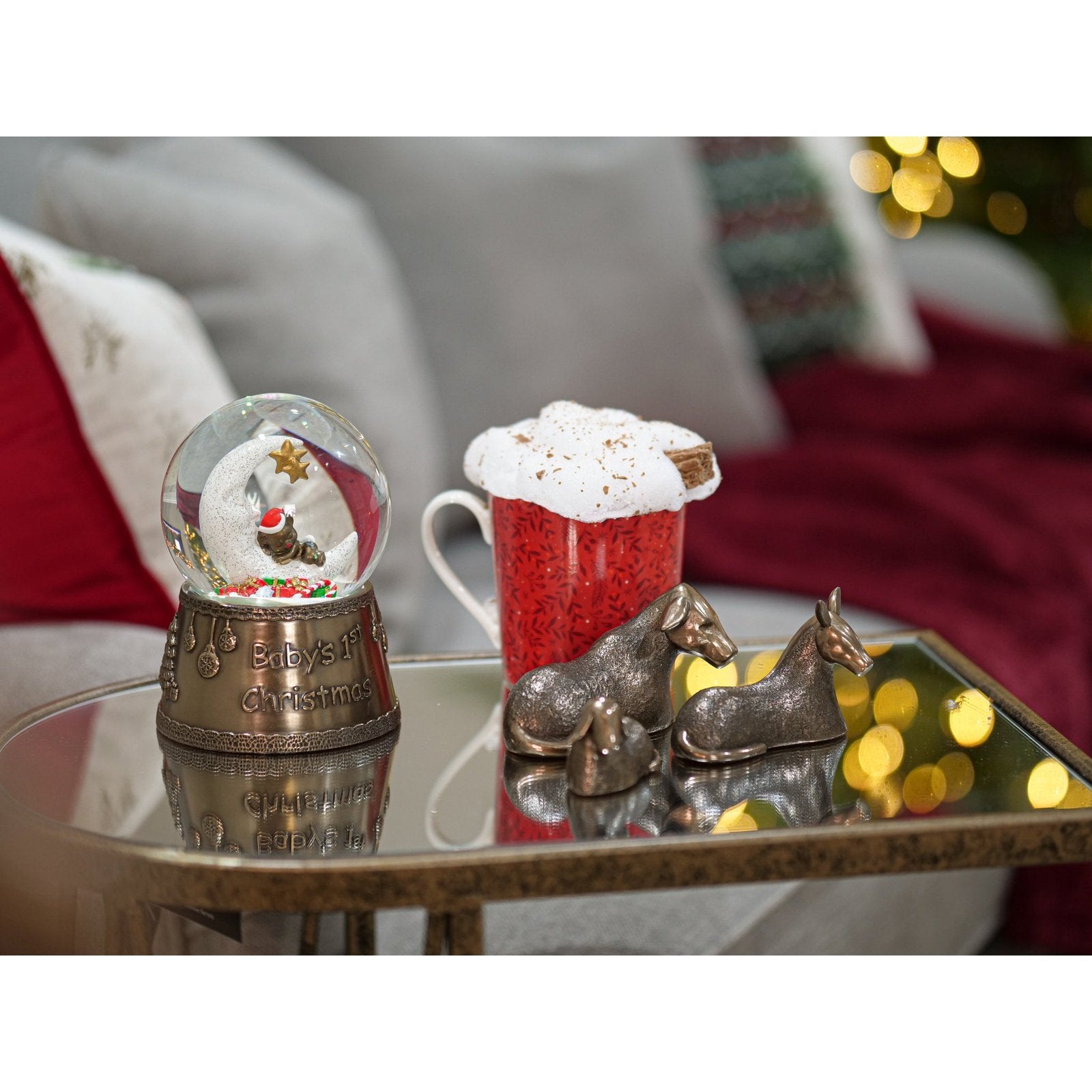 Genesis Baby's First Christmas Snow Globe