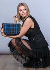 Mucros Erin Bag | Navy Blue Check