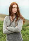 Donegal Wool Three Tone Coat