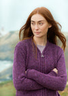 Donegal Wool Trinity Zip Cardigan