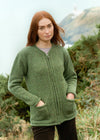 Donegal Wool Trinity Zip Cardigan