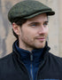 Mucros Kerry Cap | Premium Wool Flat Cap | Green