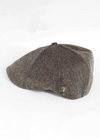 Killarney Pub Cap | Charcoal Herringbone