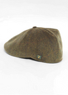 Killarney Pub Cap | Green Herringbone