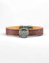 Knot Brown Celtic Cuff Leather Bracelet