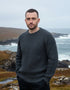 Fisherman Rib Merino Sweater | Slate - Clearance