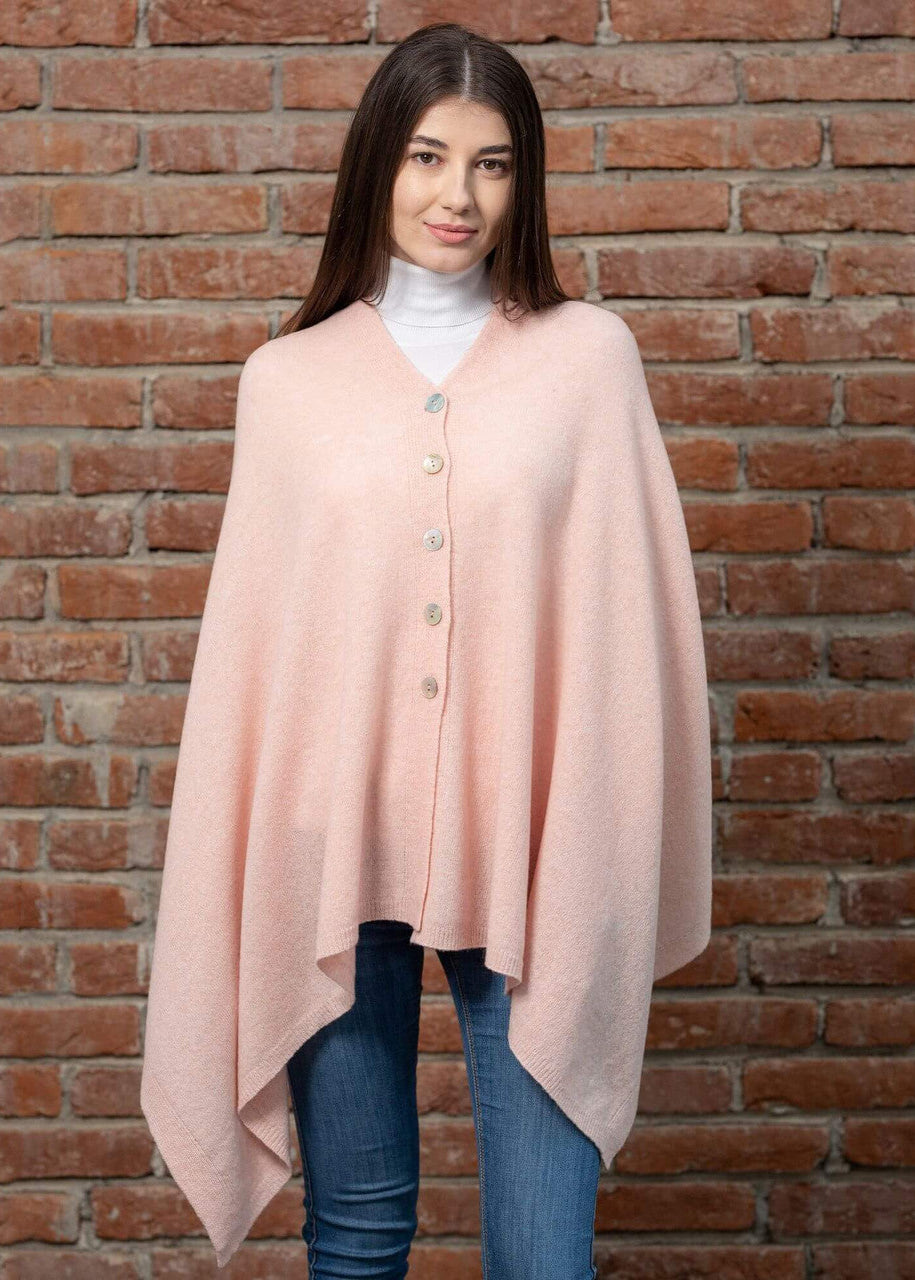 Lambswool Shawl | Pink