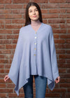 Lambswool Shawl | Light Blue