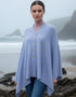 Lambswool Shawl | Light Blue