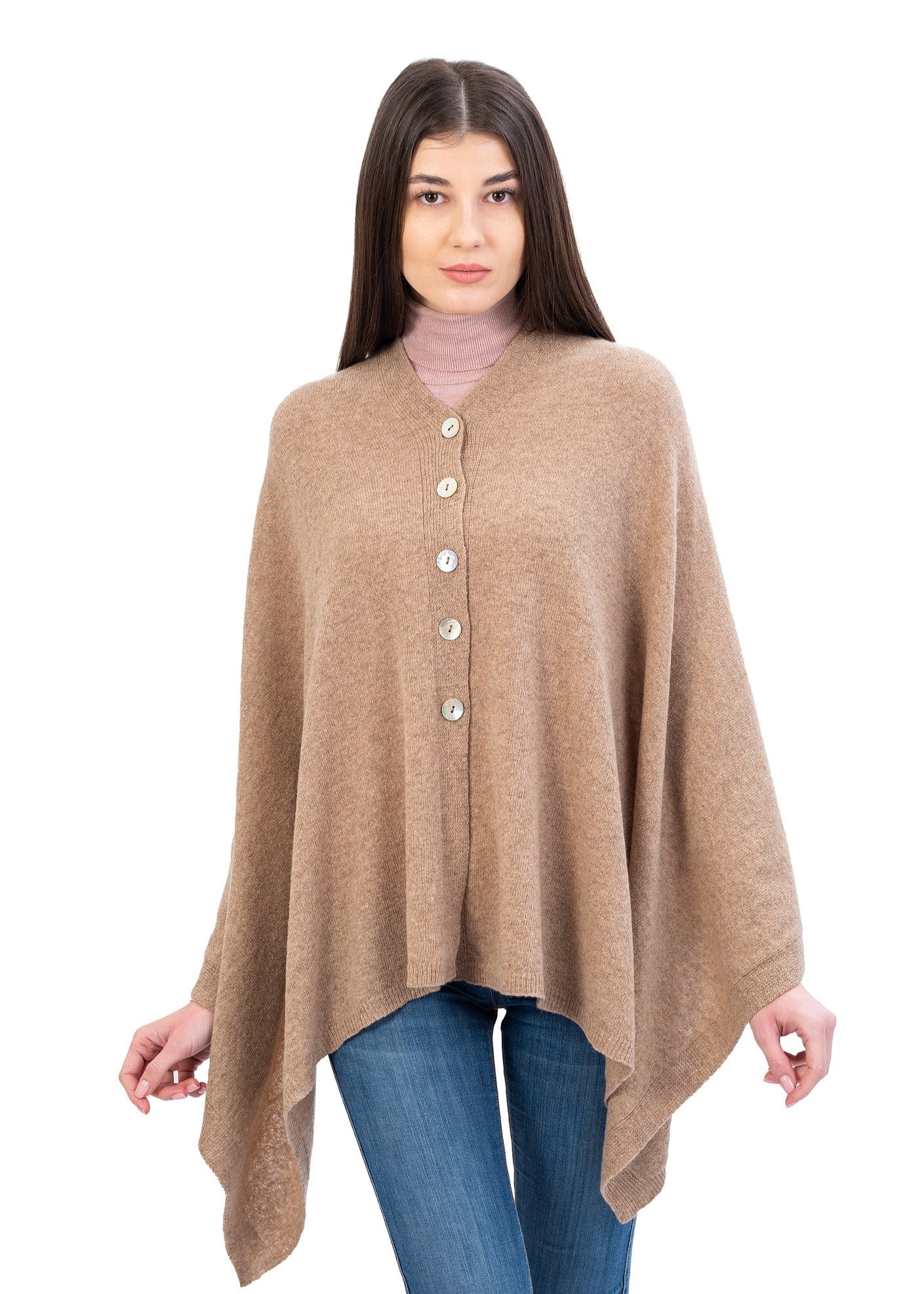 Lambswool Shawl | Beige
