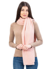 Lambswool Shawl | Pink