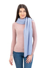 Lambswool Shawl | Light Blue