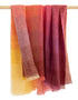 Mohair Throw | Pink Yellow Purple Multi Mix