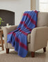 John Hanly Mohair Throw | Purple
