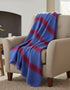 John Hanly Mohair Throw | Purple