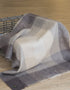 Mohair-Decke, beige-grau, groß, Block