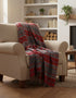 Large Wool Red Blanket John Hanly