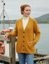 Ladies Tweed Cardigan | Sunflower
