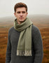 McNutt Landscape Herringbone Lambswool Scarf | Irish Merino Wool