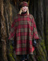 Mucros Dunloe Cape | Red Check