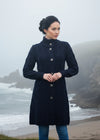 Aran Cable Signature Coat | Navy