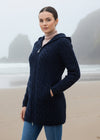 Celtic Aran Jacket | Navy