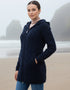 Celtic Aran Jacket | Navy