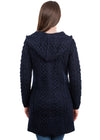 Celtic Aran Jacket | Navy