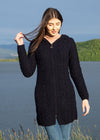Celtic Aran Jacket | Navy