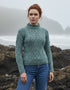 Ladies Aran Cable Knit Sweater | Skylight