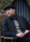 Mucros Atlantic Scarf | Black Brown