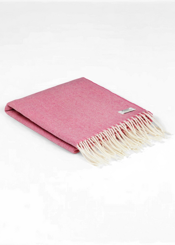 McNutt Cashmere Merino Wrap | Rose
