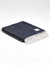 McNutt Midnight Herringbone Blanket